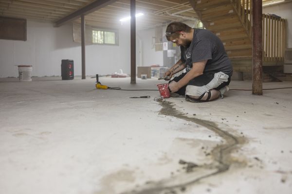 Concrete Floor Repair in Oroville