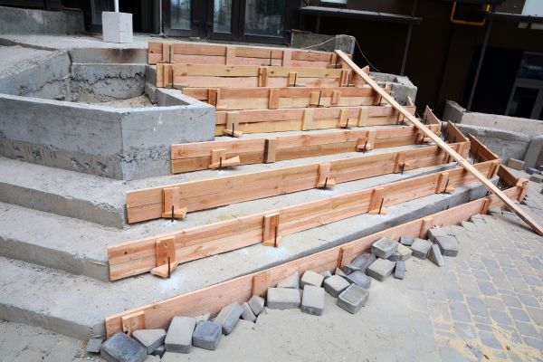 Cement Step Repair in Oroville