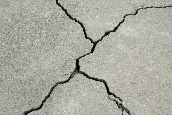 Cracked Concrete Repair in Oroville