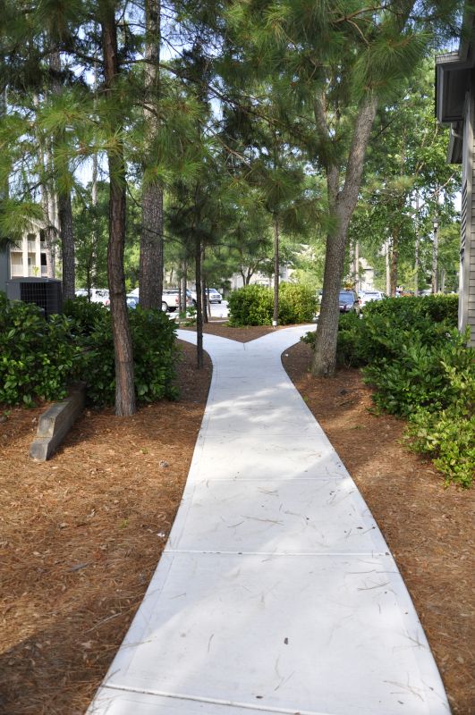 Broken Concrete Patching